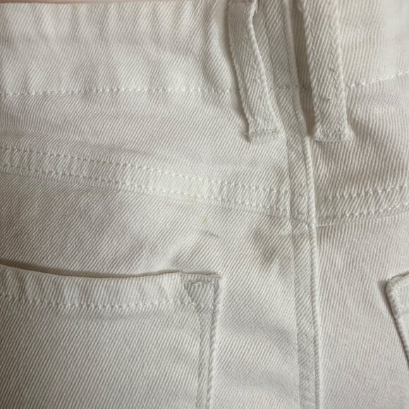 Happily Grey Signature Jeans Womens 3/26 White High Rise Sailor Style Flare - Picture 6 of 13